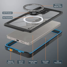 Load image into Gallery viewer, Galaxy S26 Ultra Waterproof Case, Punkcase [Extreme Mag Series] Armor Cover W/ Built In Screen Protector [Blue]
