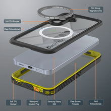 Load image into Gallery viewer, Galaxy S26 Waterproof Case, Punkcase [Extreme Mag Series] Armor Cover W/ Built In Screen Protector [Yellow]
