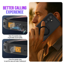 Load image into Gallery viewer, Galaxy S26 Plus Waterproof Case [Kickstud 2.0 Series] Protective IP68 Cover W/Screen Protector &amp; Kickstand [Blue]
