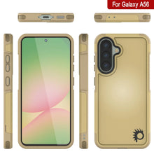 Load image into Gallery viewer, PunkCase Galaxy A56 Case, [Spartan 2.0 Series] Clear Rugged Heavy Duty Cover [Yellow]
