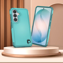 Load image into Gallery viewer, PunkCase Galaxy S26 Case, [Spartan 2.0 Series] Clear Rugged Heavy Duty Cover [Light Blue]
