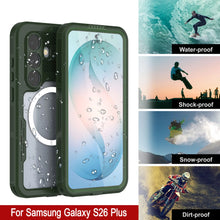 Load image into Gallery viewer, Galaxy S26+ Plus Waterproof Case [Alpine 2.0 Series] [Slim Fit] [IP68 Certified] [Shockproof] [Green]
