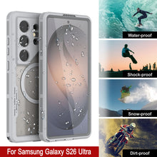 Load image into Gallery viewer, Galaxy S26 Ultra Waterproof Case [Alpine 2.0 Series] [Slim Fit] [IP68 Certified] [Shockproof] [White]
