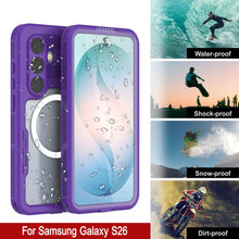 Load image into Gallery viewer, Galaxy S26 Waterproof Case [Alpine 2.0 Series] [Slim Fit] [IP68 Certified] [Shockproof] [Purple]
