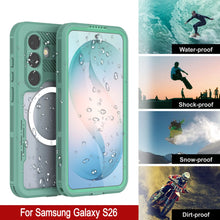 Load image into Gallery viewer, Galaxy S26 Waterproof Case [Alpine 2.0 Series] [Slim Fit] [IP68 Certified] [Shockproof] [Teal]
