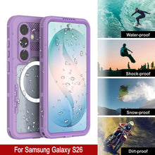Load image into Gallery viewer, Galaxy S26 Waterproof Case [Alpine 2.0 Series] [Slim Fit] [IP68 Certified] [Shockproof] [Lilac]

