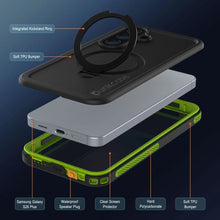 Load image into Gallery viewer, Galaxy S26 Plus Waterproof Case [Kickstud 2.0 Series] Protective IP68 Cover W/Screen Protector &amp; Kickstand [Green]
