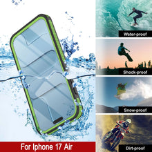 Load image into Gallery viewer, iPhone 17 Air Waterproof Case [Kickstud 2.0 Series] Protective IP68 Cover W/Screen Protector &amp; Kickstand [Green]
