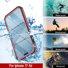 Load image into Gallery viewer, iPhone 17 Air Waterproof Case [Kickstud 2.0 Series] Protective IP68 Cover W/Screen Protector &amp; Kickstand [Pink]
