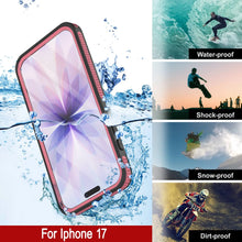 Load image into Gallery viewer, iPhone 17 Waterproof Case [Kickstud 2.0 Series] Protective IP68 Cover W/Screen Protector &amp; Kickstand [Pink]
