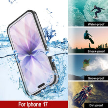 Load image into Gallery viewer, iPhone 17 Waterproof Case [Kickstud 2.0 Series] Protective IP68 Cover W/Screen Protector &amp; Kickstand [White]
