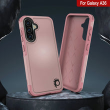 Load image into Gallery viewer, PunkCase Galaxy A36 Case, [Spartan 2.0 Series] Clear Rugged Heavy Duty Cover [Pink]
