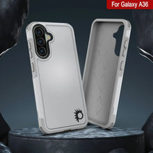 Load image into Gallery viewer, PunkCase Galaxy A36 Case, [Spartan 2.0 Series] Clear Rugged Heavy Duty Cover [White]

