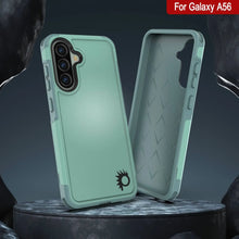 Load image into Gallery viewer, PunkCase Galaxy A56 Case, [Spartan 2.0 Series] Clear Rugged Heavy Duty Cover [Teal]
