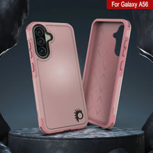 Load image into Gallery viewer, PunkCase Galaxy A56 Case, [Spartan 2.0 Series] Clear Rugged Heavy Duty Cover [Pink]
