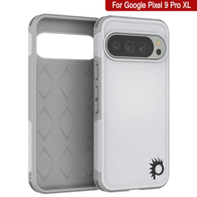 Load image into Gallery viewer, PunkCase Google Pixel 9 Pro XL Case, [Spartan 2.0 Series] Clear Rugged Heavy Duty Cover W/Built in Screen Protector [White]
