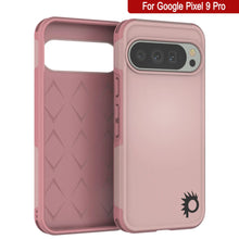 Load image into Gallery viewer, PunkCase Google Pixel 9 Pro Case, [Spartan 2.0 Series] Clear Rugged Heavy Duty Cover W/Built in Screen Protector [Pink]
