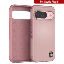Load image into Gallery viewer, PunkCase Google Pixel 9 Case, [Spartan 2.0 Series] Clear Rugged Heavy Duty Cover W/Built in Screen Protector [Pink]
