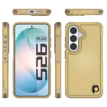 Load image into Gallery viewer, PunkCase Galaxy S26+ Plus Case, [Spartan 2.0 Series] Clear Rugged Heavy Duty Cover [Yellow]
