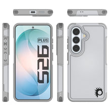 Load image into Gallery viewer, PunkCase Galaxy S26+ Plus Case, [Spartan 2.0 Series] Clear Rugged Heavy Duty Cover [White]
