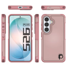 Load image into Gallery viewer, PunkCase Galaxy S26+ Plus Case, [Spartan 2.0 Series] Clear Rugged Heavy Duty Cover [Pink]
