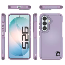 Load image into Gallery viewer, PunkCase Galaxy S26 Case, [Spartan 2.0 Series] Clear Rugged Heavy Duty Cover [Lilac]
