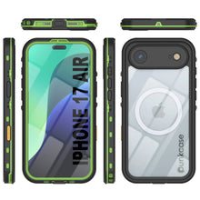 Load image into Gallery viewer, iPhone 17 Air Waterproof IP68 Case, Punkcase [Light green] [StudStar Series] [Slim Fit] [Dirtproof]
