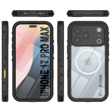 Load image into Gallery viewer, iPhone 17 Pro Max Waterproof IP68 Case, Punkcase [Black] [StudStar Series] [Slim Fit]
