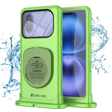 Load image into Gallery viewer, Punkcase Universal 2.0 Waterproof Phone Case for 6.1–6.3&quot; [Green]
