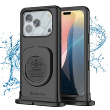 Load image into Gallery viewer, Punkcase Universal 2.0 Waterproof Phone Case for 6.7–6.9&quot; [Black]
