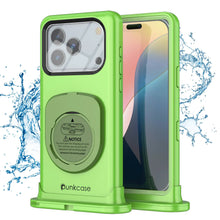 Load image into Gallery viewer, Punkcase Universal 2.0 Waterproof Phone Case for 6.7–6.9&quot; [Green]
