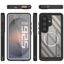 Load image into Gallery viewer, Galaxy S26 Ultra Waterproof Case, Punkcase [Extreme Mag Series] Armor Cover W/ Built In Screen Protector [White]
