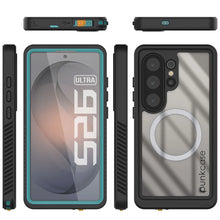 Load image into Gallery viewer, Galaxy S26 Ultra Waterproof Case, Punkcase [Extreme Mag Series] Armor Cover W/ Built In Screen Protector [Teal]
