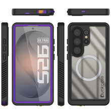Load image into Gallery viewer, Galaxy S26 Ultra Waterproof Case, Punkcase [Extreme Mag Series] Armor Cover W/ Built In Screen Protector [Grey]
