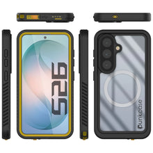 Load image into Gallery viewer, Galaxy S26 Waterproof Case, Punkcase [Extreme Mag Series] Armor Cover W/ Built In Screen Protector [Yellow]
