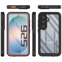 Load image into Gallery viewer, Galaxy S26 Waterproof Case, Punkcase [Extreme Mag Series] Armor Cover W/ Built In Screen Protector [Pink]
