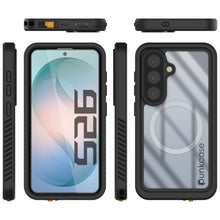 Load image into Gallery viewer, Galaxy S26 Waterproof Case, Punkcase [Extreme Mag Series] Armor Cover W/ Built In Screen Protector [Black]
