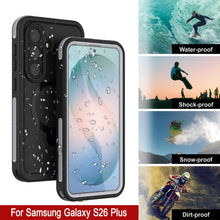 Load image into Gallery viewer, Galaxy S26 Plus Waterproof Case [Kickstud 2.0 Series] Protective IP68 Cover W/Screen Protector &amp; Kickstand [White]
