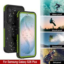 Load image into Gallery viewer, Galaxy S26 Plus Waterproof Case [Kickstud 2.0 Series] Protective IP68 Cover W/Screen Protector &amp; Kickstand [Green]
