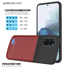 Load image into Gallery viewer, PunkJuice S20+ Plus Battery Case Red - Fast Charging Power Juice Bank with 6000mAh
