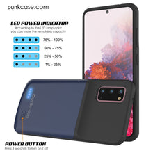 Load image into Gallery viewer, PunkJuice S20 Battery Case All Blue - Fast Charging Power Juice Bank with 4800mAh
