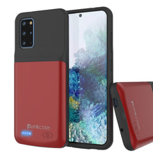 Load image into Gallery viewer, PunkJuice S20+ Plus Battery Case Red - Fast Charging Power Juice Bank with 6000mAh
