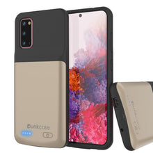 Load image into Gallery viewer, PunkJuice S20 Battery Case Gold - Fast Charging Power Juice Bank with 4800mAh
