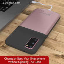 Load image into Gallery viewer, PunkJuice S20 Battery Case Rose - Fast Charging Power Juice Bank with 4800mAh
