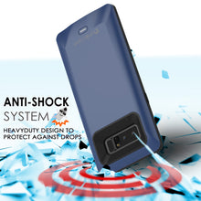 Load image into Gallery viewer, Galaxy Note 8 5000mAH Battery Charger W/ USB Port Slim Case [Blue]
