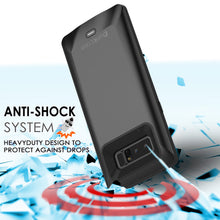 Load image into Gallery viewer, Galaxy Note 8 5000mAH Battery Charger W/ USB Port Slim Case [Blue]
