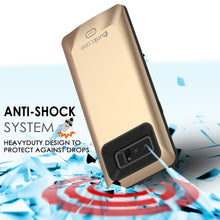 Load image into Gallery viewer, Galaxy Note 8 5000mAH Battery Charger W/ USB Port Slim Case [Gold]
