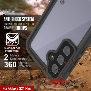Galaxy S25+ Plus Waterproof Case PunkCase StudStar Clear Thin 6.7ft Underwater IP68 Shock/Snow Proof