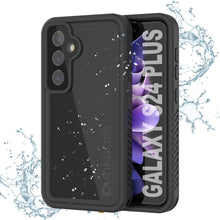 Load image into Gallery viewer, Galaxy S24+ Plus Waterproof Case PunkCase StudStar Black Thin 6.7ft Underwater IP68 Shock/Snow Proof
