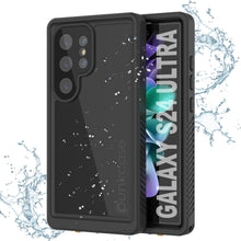 Load image into Gallery viewer, Galaxy S24 Ultra Waterproof Case PunkCase StudStar Black Thin 6.6ft Underwater IP68 Shock/Snow Proof
